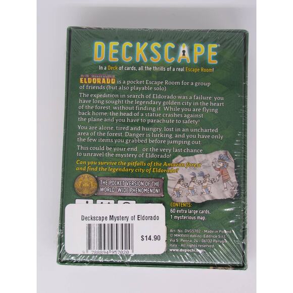 Deckscape: The Mystery of El Dorado Card Game Pocket Escape Room NEW Multiplayer - Picture 3 of 12